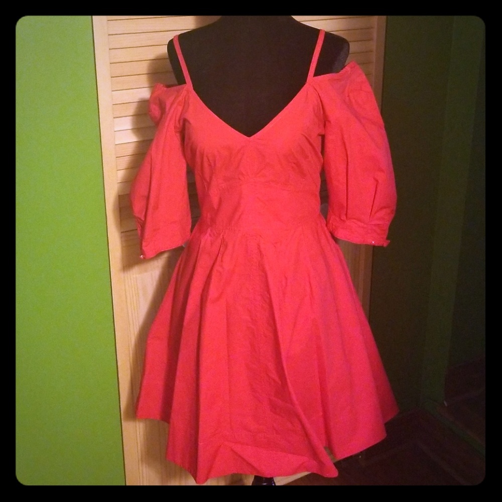 Derek Lam 10 Crosby Cold shoulder dress